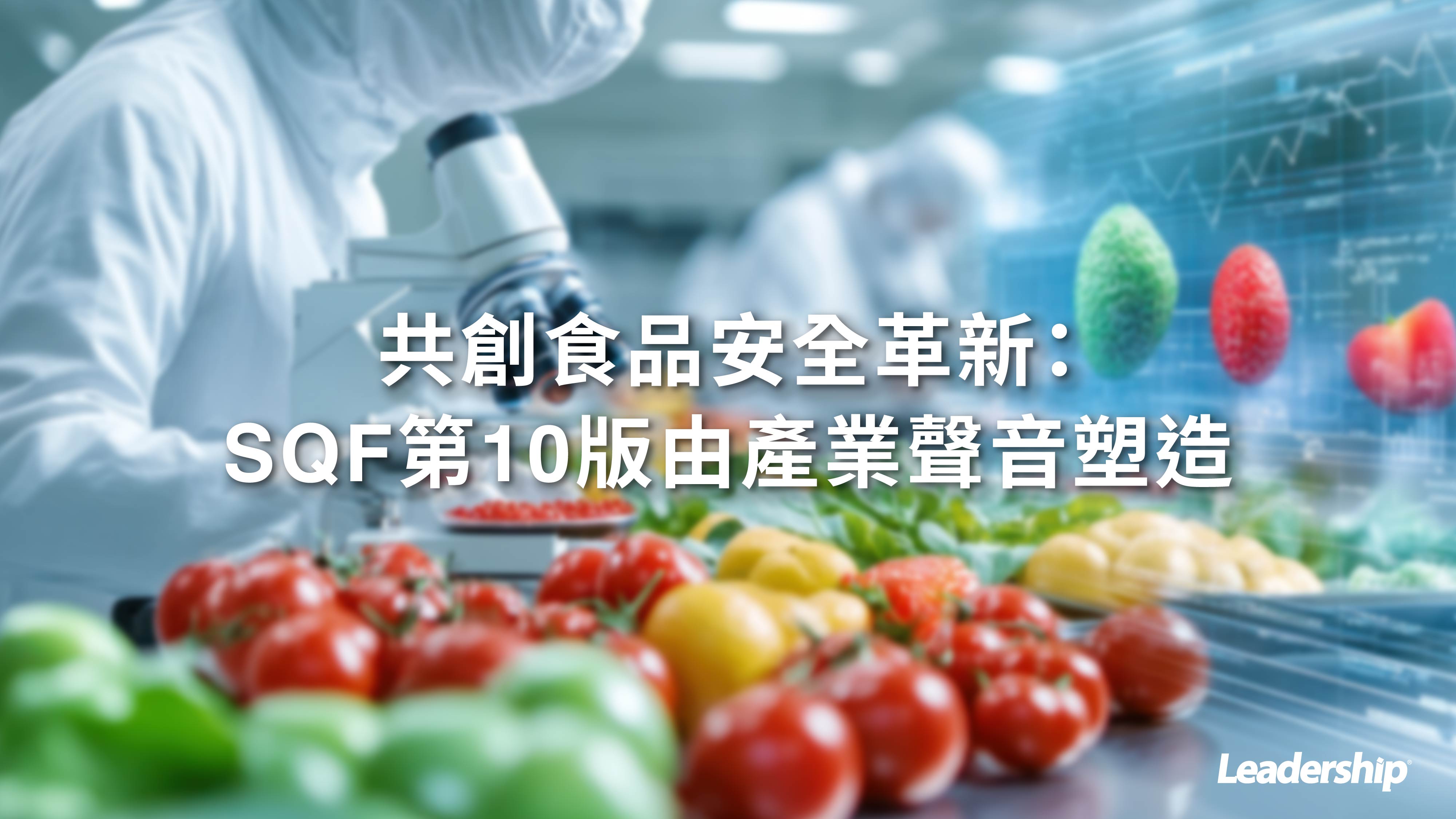共創食品安全革新：SQF 第 10 版由產業聲音塑造